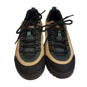 Forte green & tan biking/ cycling sneakers